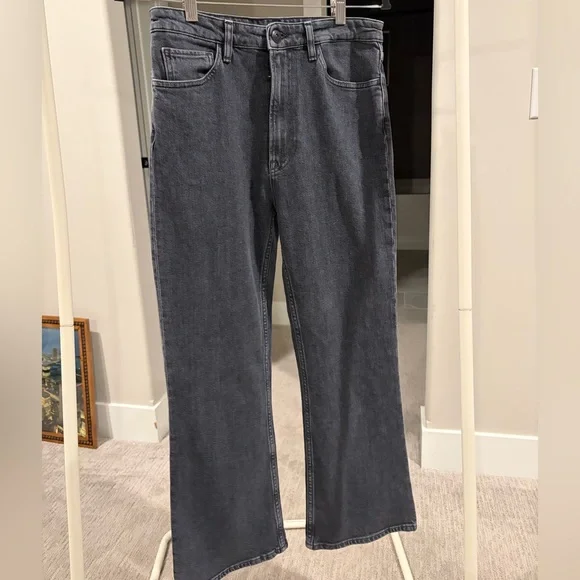 3x1 Empire Crop Gray Wash Women's Jean - super flattering - never been worn - Picture 1 of 6